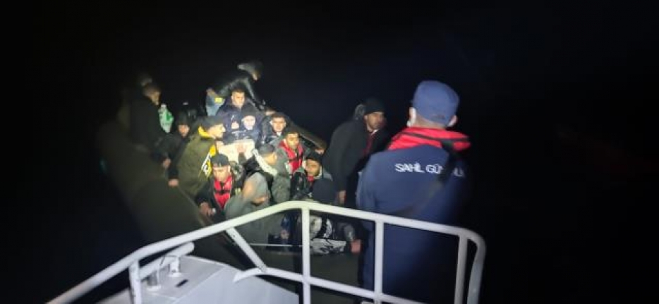 Bodrum'da 16 Düzensiz Göçmen Yakalandı