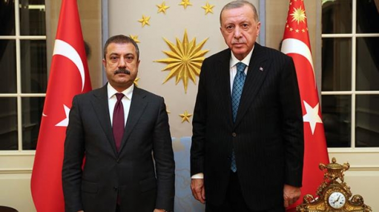 Erdoğan, Maliye Bakanı ve Merkez Bankası Başkanı Kavcıoğlu ile Görüşecek