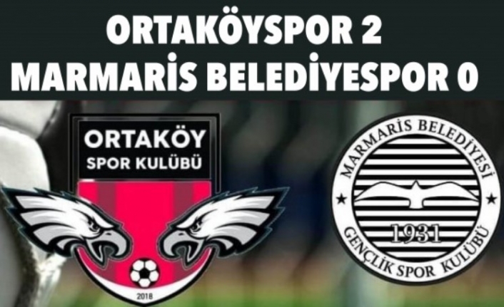 Ortaköyspor 2 - Marmaris Belediyespor 0