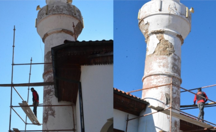 Menteşe'deki Tarihi Camiide Çalışmalar Başladı