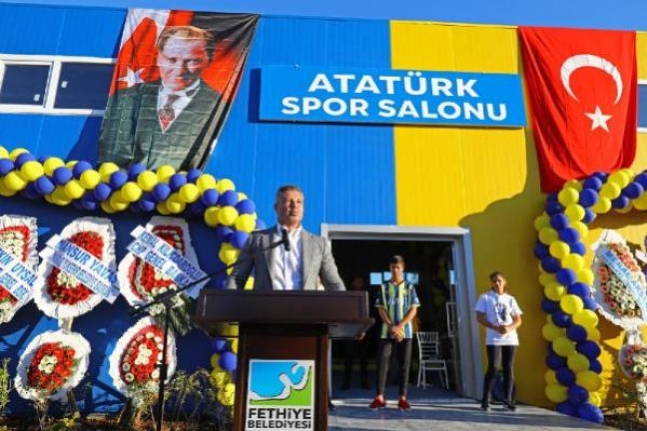 Sadettin Saran 22'nci Spor Salonunu Fethiye'de Açtı