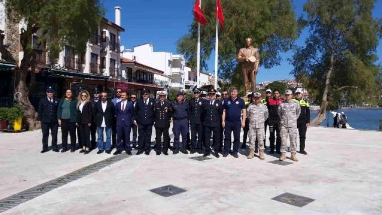 Datça'da Türk Polis Teşkilatı'nın Kuruluş Yıl Dönümü Kutlandı