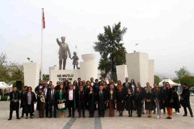 Fethiye'de Avukatlar Günü Dolayısıyla Tören Düzenlendi