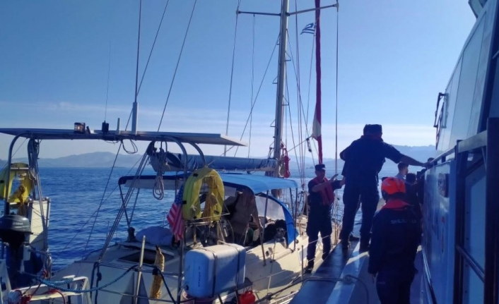 Bodrum'da Yelkenlide 29 Göçmen Yakalandı