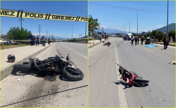 Fethiye’de Feci Kaza! İki Motosiklet Çarpıştı: 2 Ölü, 1 Yaralı