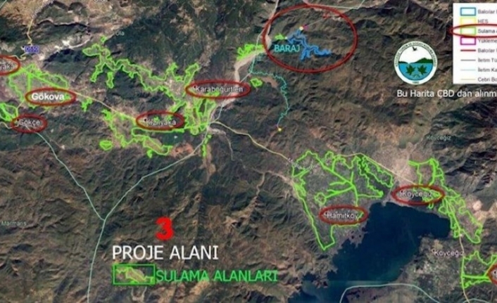 Köyceğiz'deki Çevreciler, Balcılar Barajı Projesinin İptalini İstiyor