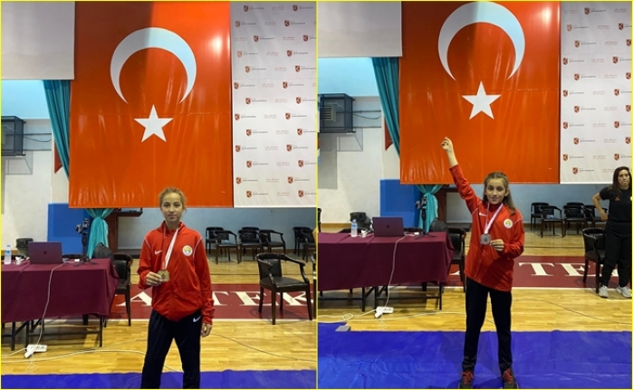 11 Yaş Minik Bayanlar Türkiye Şampiyonası'nda Köyceğiz'e Altın ve Gümüş Madalya