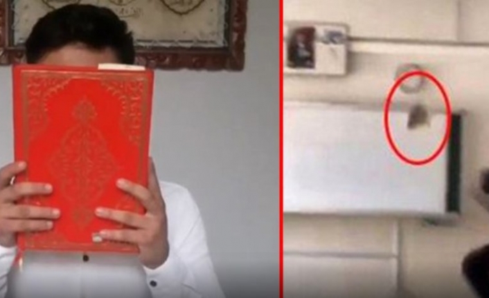 Kur'an-ı Kerim'e Tekme Atan Genç, Çektiği Videoyla Özür Diledi