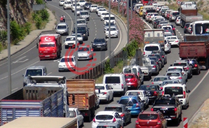 Menteşe'de Sınav Sonrası Trafik Yoğunluğu