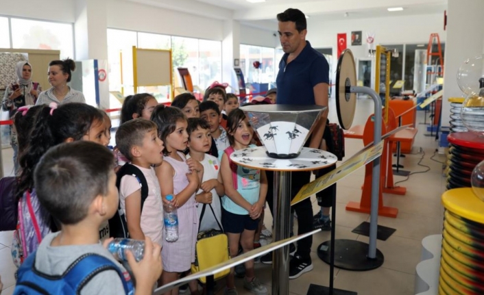 Menteşe'deki Çocuk Bilim Parkına Yoğun İlgi