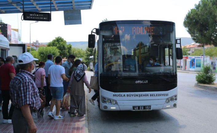 Muğla Büyükşehir, Nüfusunun 236 Katı Yolcu Taşıdı