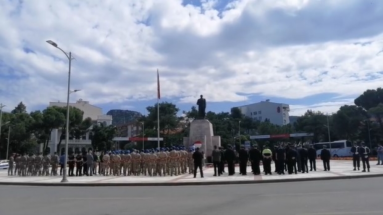 Muğla Cumhuriyet Meydanı'nda Jandarma Teşkilatı’nın 183'üncü Kuruluş Yıldönümü Töreni