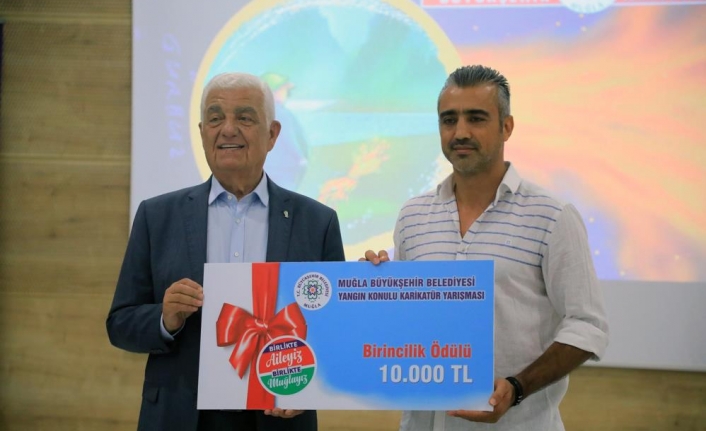 Muğla'da Uluslararası Karikatür Yarışması Ödülleri Verildi