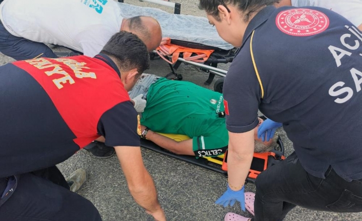 Dalaman'da Sulama Kanalına Uçan Araç Sürücü Yaralandı