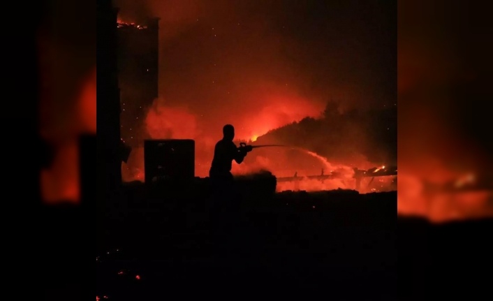 Datça'daki Orman Yangınından 17 Konut Olumsuz Etkilendi