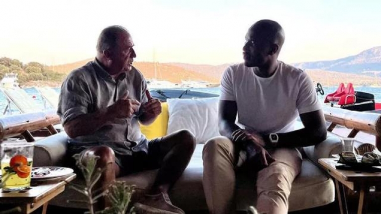 Fatih Terim, Didier Drogba'yı Bodrum'daki Evinde Misafir Etti